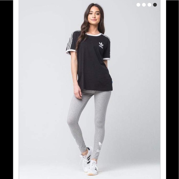 ❗️Last one Adidas grey original trefoil legging - Picture 3 of 5